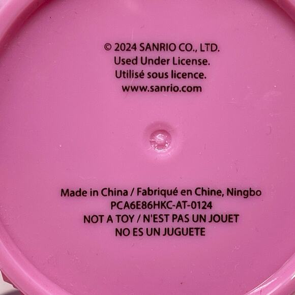 Hello Kitty Pink Studded 24 oz Tumblers New With Without Tags Lot of 2 - Picture 7 of 7